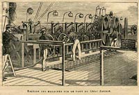 “Section des machines sur le pont du Great Eastern [Machine section on Great Eastern bridge]”