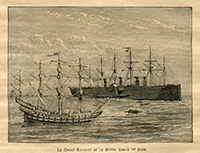 Great Eastern with the Henry Grace